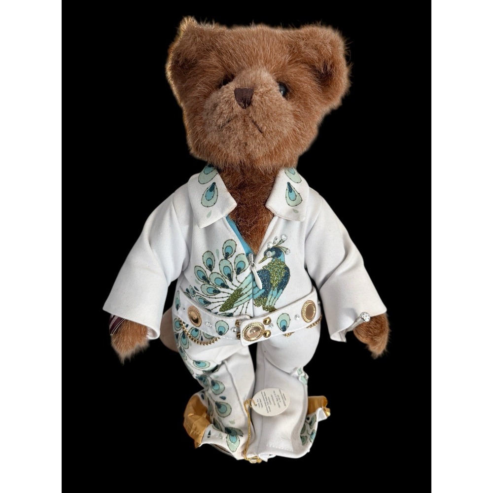 Ashton-Drake "Viva" the Teddy Bear 2009 Edition Collector Doll w/ Outfit ELVIS